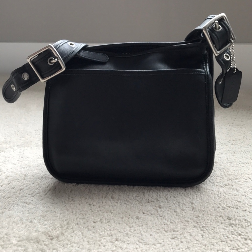 Coach Vintage Legacy Black Leather Crossbody